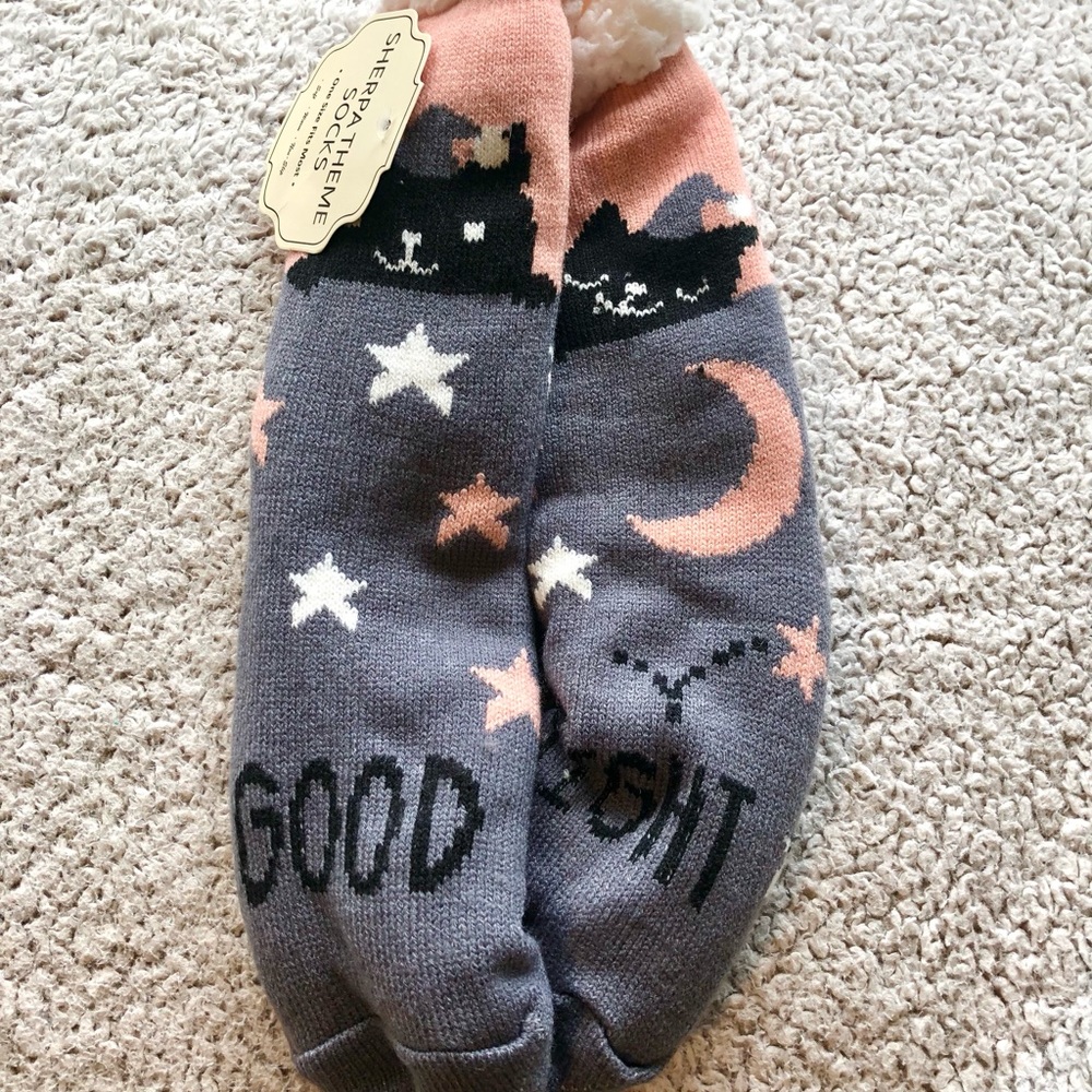 Womens long, winter socks